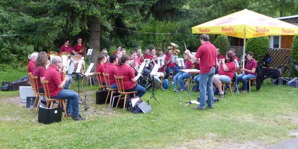 Strandkonzert auf dem Campingplatz