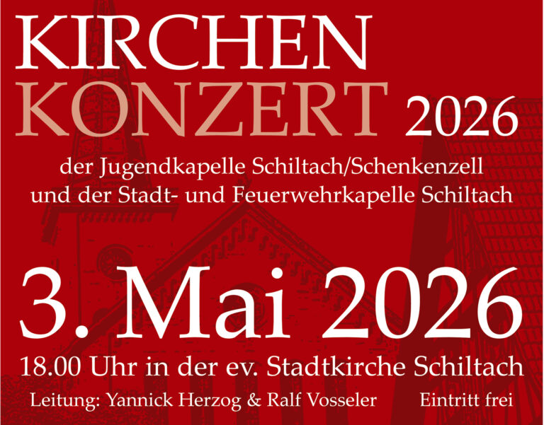 Einladung zum Kirchenkonzert 2026
